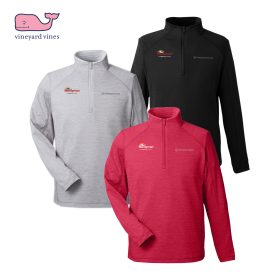Vineyard Vines Men's Sankaty Quarter-Zip Pullover. K002709 - EMB/RC