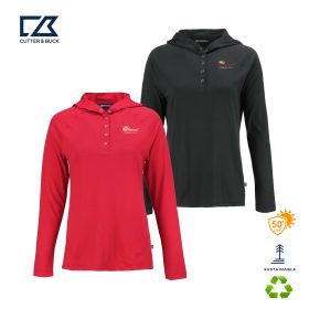 C&B Ladies' Coastline Recycled Hooded Pullover. LCK00184 - DF/LC