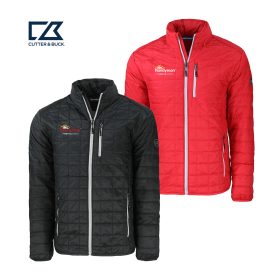 C&B Men's Rainier Insulated Full Zip Jacket. MCO00018 - EMB/RC
