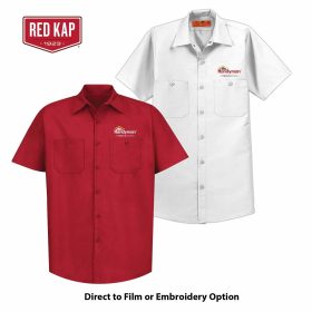 Red Kap&reg; Short Sleeve Work Shirt.  SP24