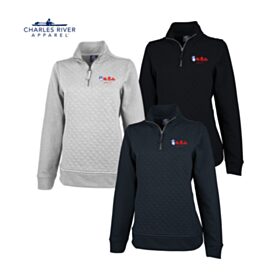 CR Ladies' Franconia Quilted Pullover. 5368