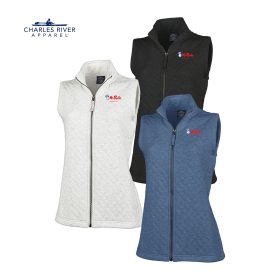 CR Ladies' Franconia Quilted Vest. 5375