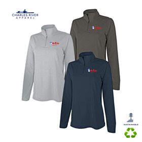 Ladies' Eco-Logic 1/4 Zip Pullover. 5468 - DF/LC