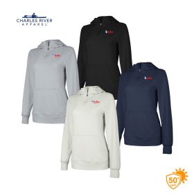 CR Ladies' Pulse Performance Quarter Zip Hoodie. 5538 - DF/LC
