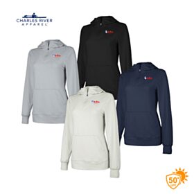 CR Ladies' Pulse Performance Quarter Zip Hoodie. 5538 - DF/LC