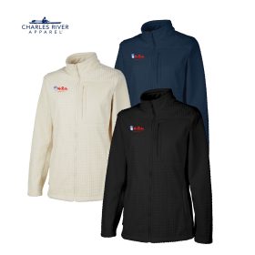 CR Ladies' Terrain Textured Fleece. 5590 - EMB/RC