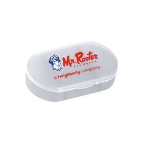 Oval Shape Pill Holder (LOTS OF 24). 7531