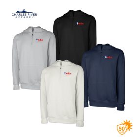 CR Men's Pulse Performance Quarter Zip Hoodie. 9538 - DF/LC