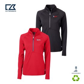 C&B Adapt Eco Knit Stretch Recycled Ladies Half Zip Pullover. LCK00128 - DF/LC