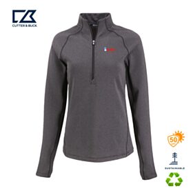 C&B Ladies' Peshastin Fleece Recycled 1/2-Zip Pullover. LCK00182 -DF/LC