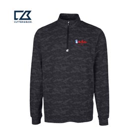 C & B Traverse Camo Quarter Zip Pullover. MCK01081 - DF/LC