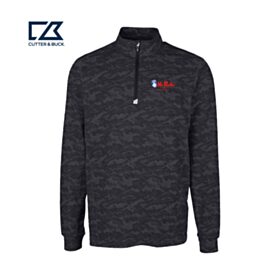 C & B Traverse Camo Quarter Zip Pullover. MCK01081 - DF/LC