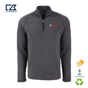 C&B Peshastin Fleece Recycled Men's Half Zip Pullover. MCK01325