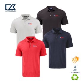 C & B Men's Coastline Eco Recycled Polo. MCK01327 - DF/LC