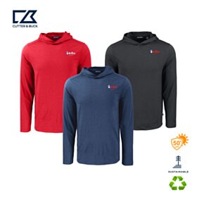 C&B Men's Coastline Eco Comfort Recycled Men's Hooded Shirt. MCK01330 -DF/LC