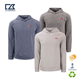 C&B Adapt Knit Recycled Mens Heathered Hooded Pullover. MCK01341