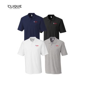 Clique® Addison Cotton Short Sleeve Men's Polo. MQK00084