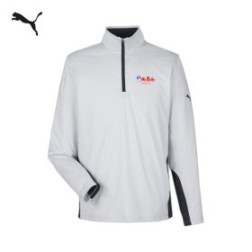 Puma Men's Mesa Stripe Quarter-Zip. PG410 -DF/LC