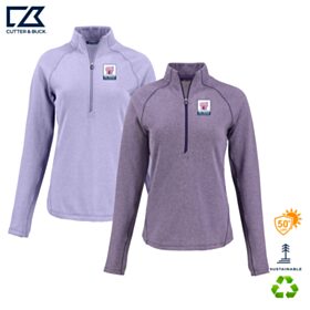 MS. MOLLY - C&B Peshastin Fleece Recycled Ladies' Half Zip Pullover. LCK00182