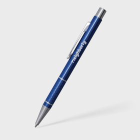 NEIGHBORLY - Executive Metal Pens (Lots of 100) Navy. 675 