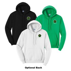 Adult Pullover Hooded Sweatshirt. PC78H