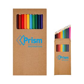 PRISM - 2-Piece Colored Pencil Set (LOTS OF 12). 11998