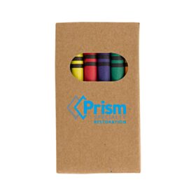 PRISM - 6-Piece Crayon Set (LOTS OF 24). 460