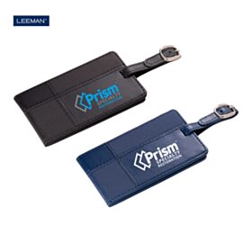 PRISM - Leeman Tuscany™ Duo-Textured Luggage Tag (2 Pack). LG-9325