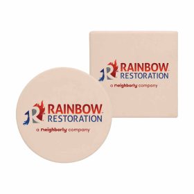 4" Extra Absorbent Coasters in Round or Square (LOTS OF 6). 1594/1593