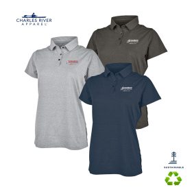 Charles River Ladies' Sustainable Polo. 2318 - DF/LC