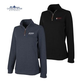 Charles River Ladies' Hudson 1/4 Zip Pullover. 5411