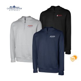 Men's Pulse Performance Quarter Zip Hoodie. 9538 - DF/LC