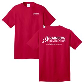 Adult Short Sleeve Cotton T-Shirt. PC54 - DF/LC/FB