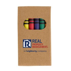 6-Piece Crayon Set (LOTS OF 24). 460