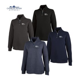 CR Ladies' Crosswind Quarter Zip Sweatshirt. 5459 - DF/LC