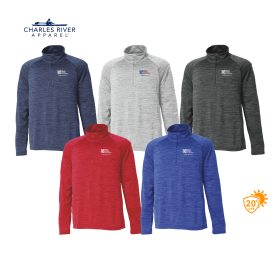 CR Men's Space Dye Performance Pullover. 9763 - DF/LC