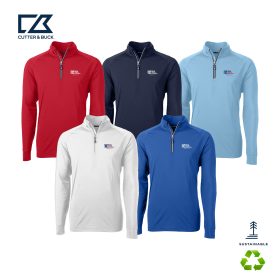 C&B Adapt Eco Knit Stretch Recycled Men's Quarter Zip Pullover. MCK01143