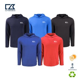 C&B Men's Coastline Eco Recycled Hooded Shirt. MCK01330