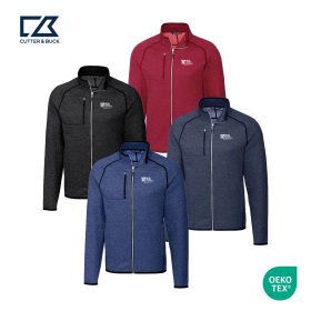 Cutter & Buck Mainsail Sweater-Knit Mens Full Zip Jacket. MCO00050