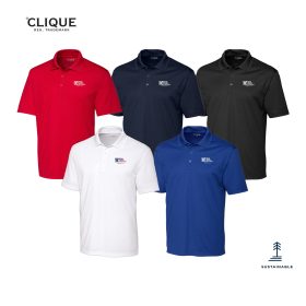 Clique Spin Eco Performance Pique Mens Polo. MQK00075