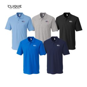 Clique® Addison Cotton Short Sleeve Men's Polo. MQK00084