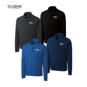 Clique Summit Performance Fleece Half Zip Mens Pullover Jacket. MQO00027