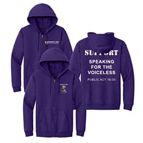 Gildan® Heavy Blend™ Full-Zip Hooded Sweatshirt. 18600 - DF/LC/FB