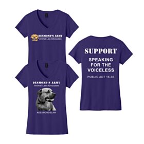 Ladies' V-Neck T-Shirt 5V00L - DF/FF/FB