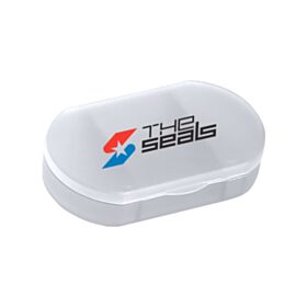 Oval Shape Pill Holder (LOTS OF 24). 7531