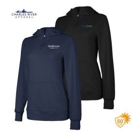 CR Ladies' Pulse Performance Quarter Zip Hoodie. 5538 - DF/LC