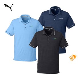 Puma Golf Men's Cloudspun Monarch Polo. 599117 - EMB