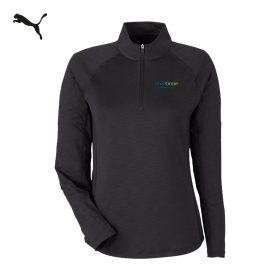 Puma Golf Ladies' You-V Quarter-Zip. 625902 - DF/LC