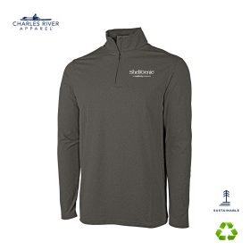 Charles River Men's Eco-Logic 1/4 Zip Pullover. 9468 - DF/LC