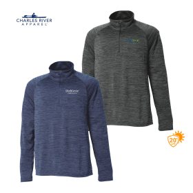 CR Men's Space Dye Performance Pullover. 9763 - DF/LC